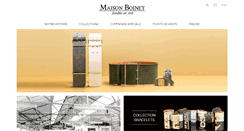 Desktop Screenshot of maison-boinet.fr